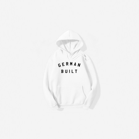 GERMAN BUILT HOODIE – WHITE